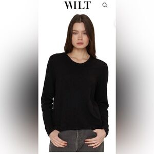 WILT Clothing
Shrunken Boyfriend Long Sleeve
Slub Mix
